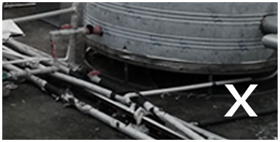 藍冠機電熱水工程與其它熱水工程對比