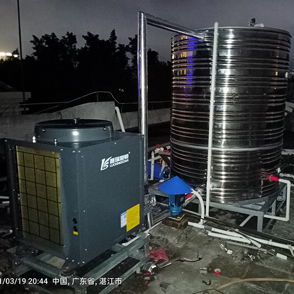 南海艦隊招待所熱水工程案例