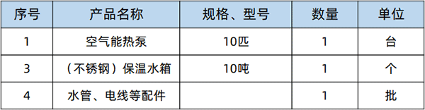 10噸熱水工程